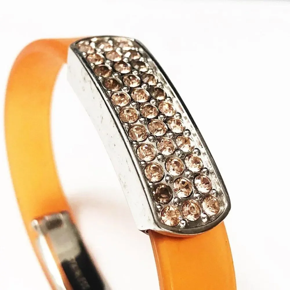 Swarovski Crystal Orange Jelly Bracelet